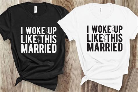 I Woke Up Like This Married Graphic By Graphictbd · Creative Fabrica