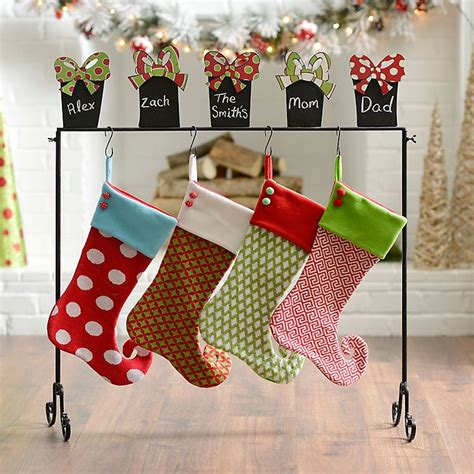 Извините, мы не можем перевести этот товар на: Chalkboard Presents Stocking Holder | Christmas stocking ...