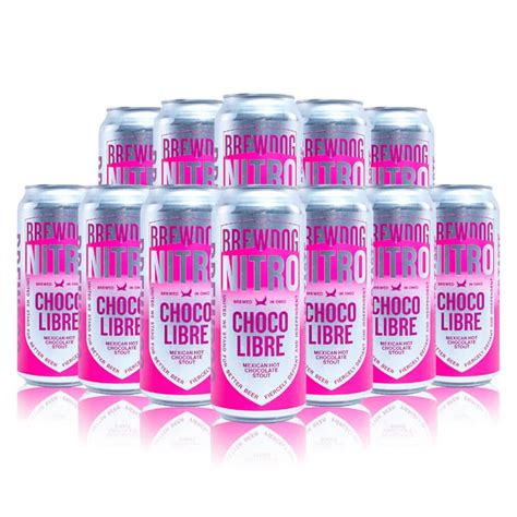 Brewdog Choco Libre Mexican Hot Chocolate Stout 402ml Cans 12 Pack