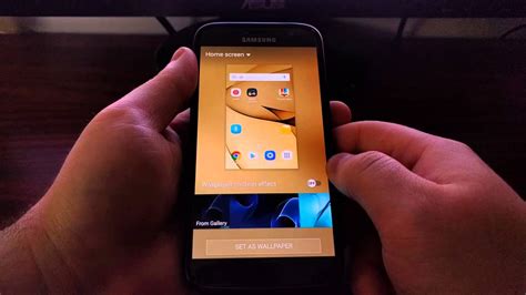 Galaxy S7 Lock Screen Wallpaper Youtube