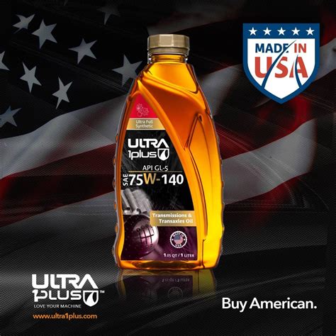 Buy Ultra1plus Sae 75w 140 Synthetic Gear Oil Api Gl 5 1 Liter