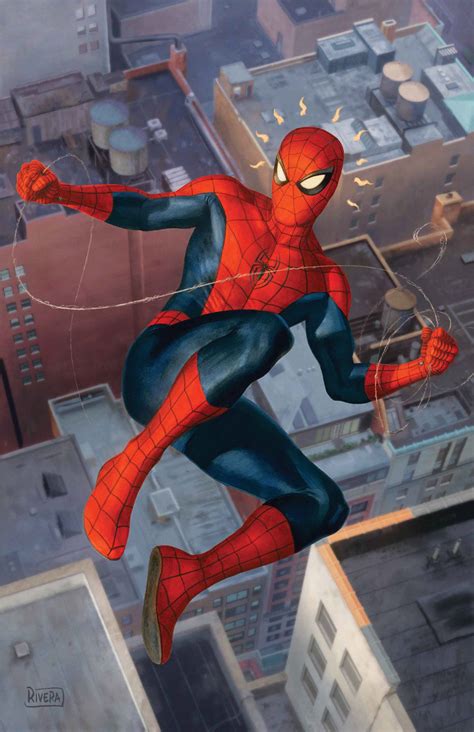 Amazing Spider Man 15 Cover By Paolo Rivera Hombre Araña Comic