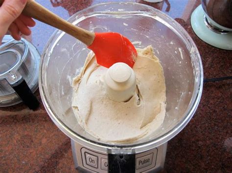 Soft Serve Ice Cream Prepared In A Food Processor Food Processor