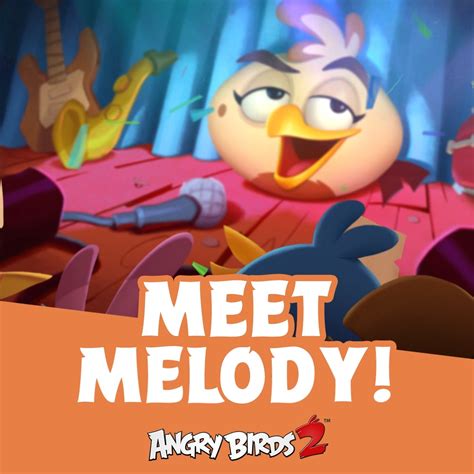 Melody The New Bird In Angry Birds 2 Angry Birds 2 Meet Melody
