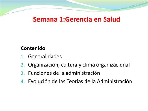 Ppt Gerencia En Salud Powerpoint Presentation Free Download Id5412202