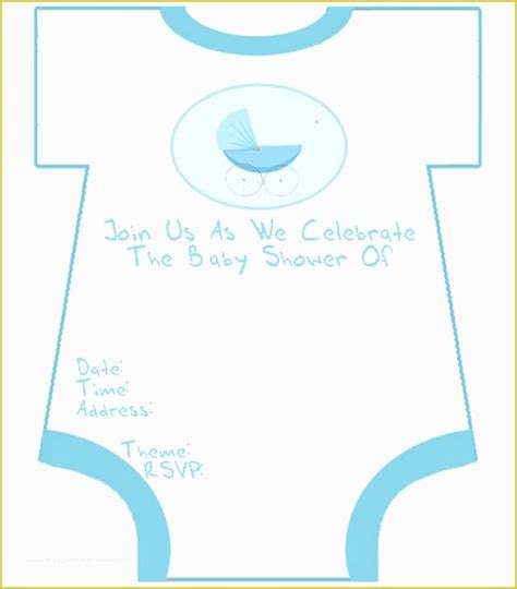 Printable Baby Shower Invites Boy You Ll Find This List Of Free