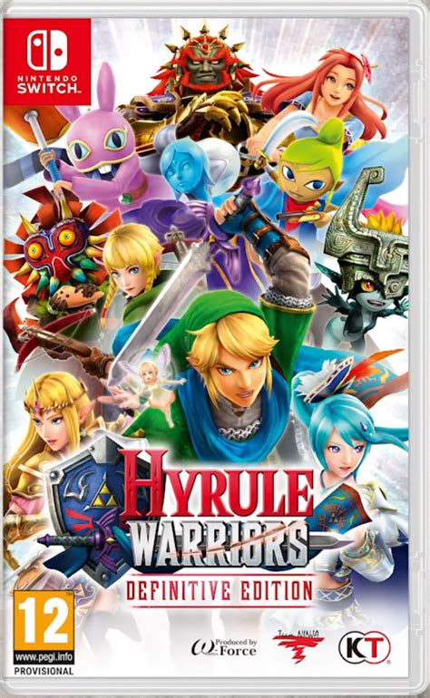 European Hyrule Warriors Definitive Edition Boxart