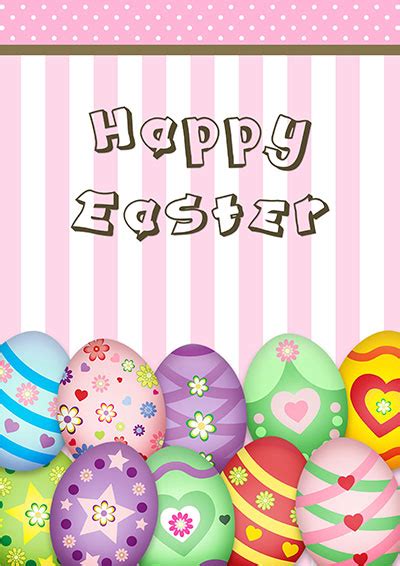 Are you looking to spread some cheer to your family and friends with a happy easter card this easter? Printable Easter Cards