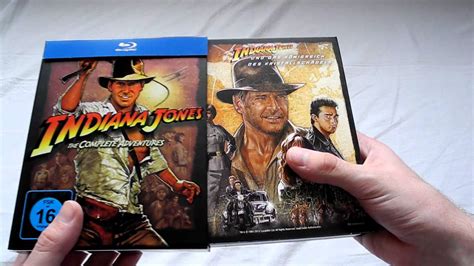 Unboxing Indiana Jones The Complete Adventures Blu Ray Youtube