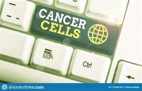 Word Writing Text Cancer Cells Business Concept For Forming Solid