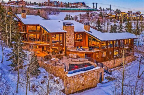 For Sale 88 Million Ski In Ski Out Mountain Retreat In Deer Valley