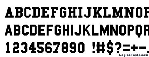 College Bold Font Download Free Legionfonts