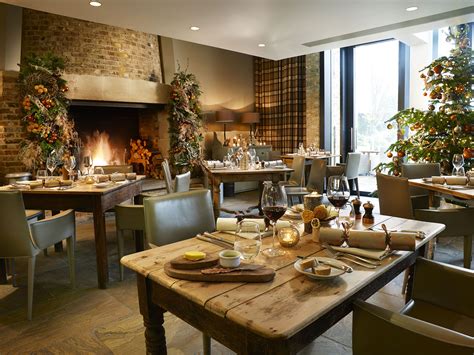 Most popular british christmas dinner : Christmas Dinner by a roaring fire in The Barn at Coworth Park. | English decor, Decor ...
