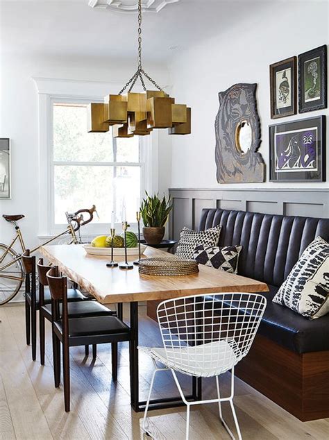 Adding banquette seating to your kitchen is one of the best ways to add an architectural feature to your home as well as maximize floor space in your kitchen while adding ample seating. 25 Coziest Banquette Seating Ideas For Your Home - DigsDigs