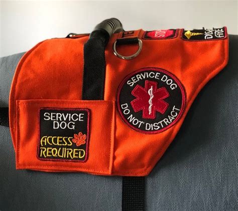 She has brought us an additional sense of safety and comfort and her impact on our lives goes way beyond anything we ever. Deluxe Canvas Service Dog Vest. Includes 7 Patches Lined ...
