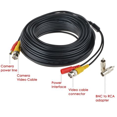 China Bnc Video Power Cable For Security Camera Manufacture And Factory