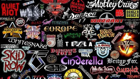 Pin By Holly Ketterling On 80s Rock Rock Band Logos Metal Band