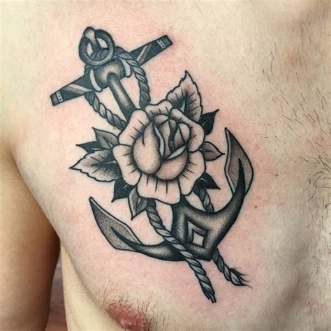 Traditional Anchor Tattoos Cloak And Dagger Tattoo London