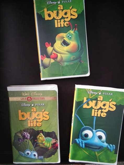 A Bugs Life 3 VHS Tapes Disney Etsy Finland
