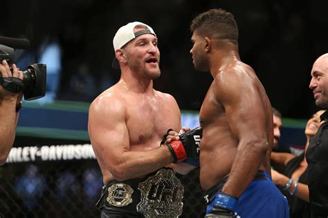 UFC News Stipe Miocic Michael Bisping Leads UFC Fighter Of