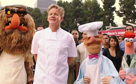 The Muppets Swedish Chef And Gordon Ramsay Have A Food Truck Battle