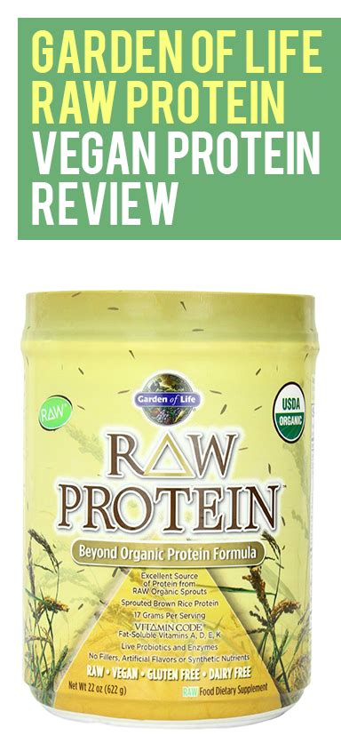 Garden Of Life Raw Protein Is An Excellent Source Of Raw Organic