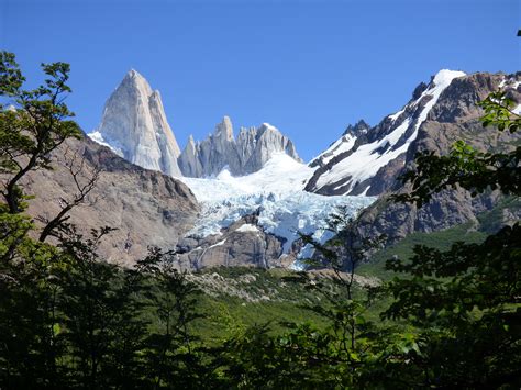 Chaltn Fitz Roy Mountains In Argentina Image Free Stock