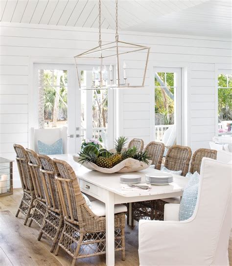 Beach Inspired Dining Rooms
