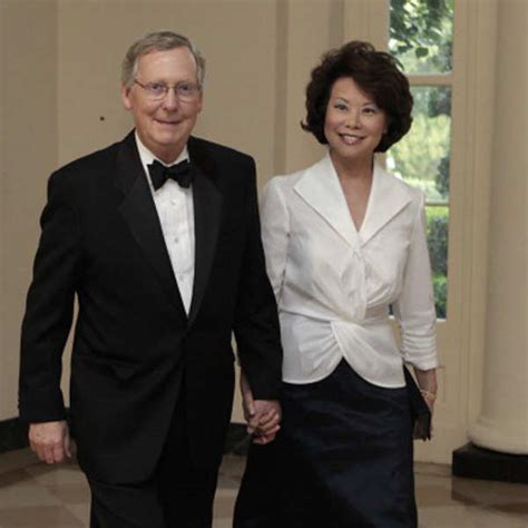 Still married to his wife elaine chao? Senate Minority Leader Sen. Mitch McConnell married his ...