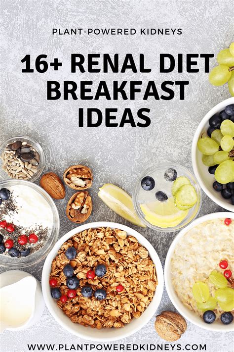 16 Renal Diet Breakfast Ideas