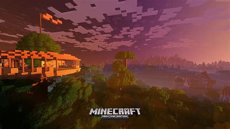 Hd Wallpaper Minecraft 4k Edition Screenshot Xbox One X E3 2017