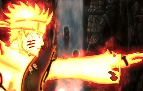 Wallpaper Fire Flame Game Naruto Anime Man Samurai