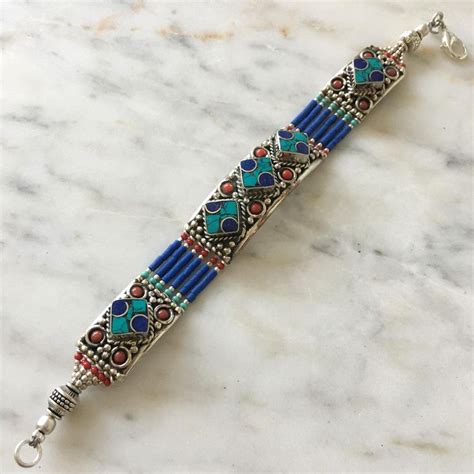 Tibetan Turquoise Bracelet Beads Bracelet Design Beautiful Beaded
