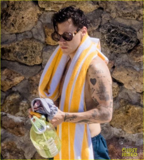 Shirtless Harry Styles Looks So Hot In These New Photos From Italy