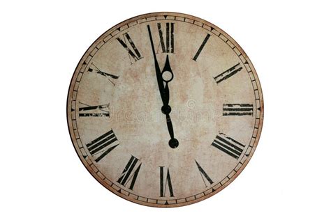 Midnight Wall Clockwall Clock That Marks A Few Minutes To Midnight