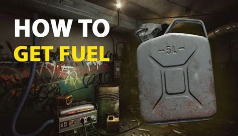 When full (100/100), it powers the hideout for 22 hours 59 minutes and 19 seconds. How To Get Fuel in Escape From Tarkov - CaffeinatedGamer
