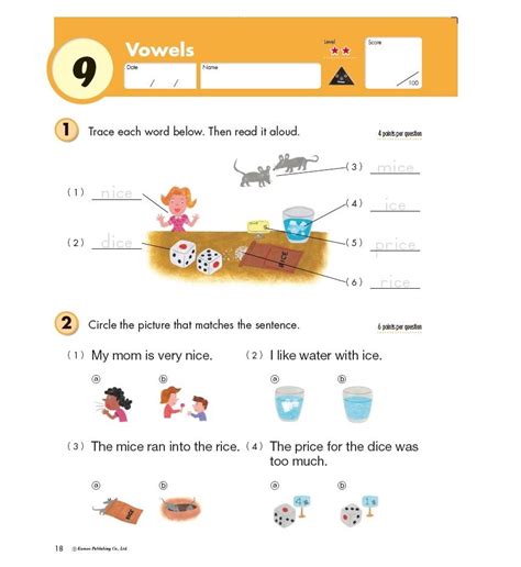 kumon english worksheets  grade  worksheetpedia