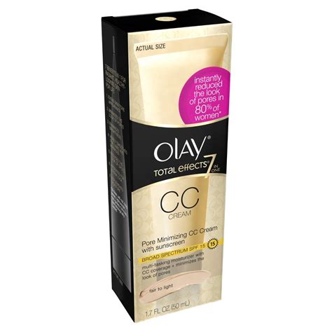 Olay Total Effects Pore Minimizing Cc Cream With Sunscreen Reviews