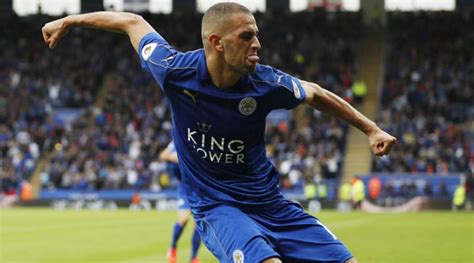 Islam slimani (leicester city) converts the penalty with a right offside, leicester city. Islam Slimani shines on debut as Leicester City beat ...