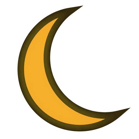 Crescent Moon Emoji Clipart Free Download Transparent Png Creazilla