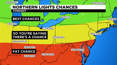 Northern Lights Forecast Tonight Northern Lights Possible In Metro