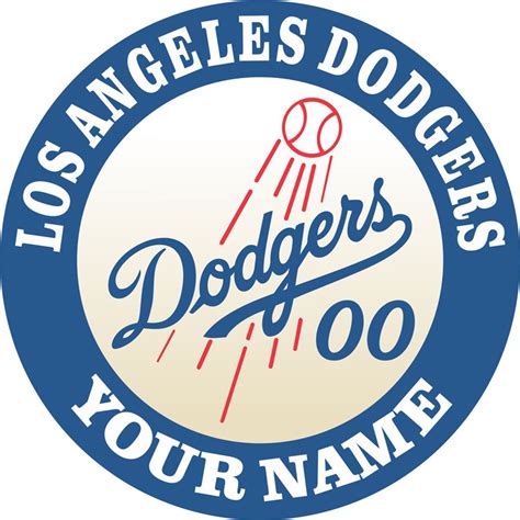 Circle Dodgers Logo Png Materidiklatpmi