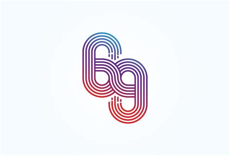 Premium Vector Number 69 Monogram Line Style Usable For Anniversary
