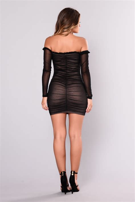 Alibaba.com offers 3,610 black and white spandex dresses products. Maura Mesh Dress - Black | Mesh dress, Dresses, Fashion
