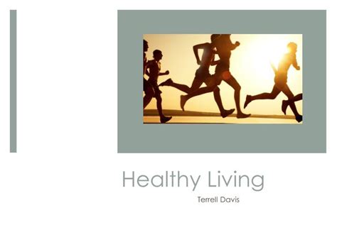 Ppt Healthy Living Powerpoint Presentation Free Download Id6161141