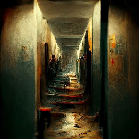 Artstation Dark Hallway