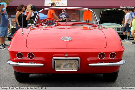 Red 1962 Chevy Corvette Rear