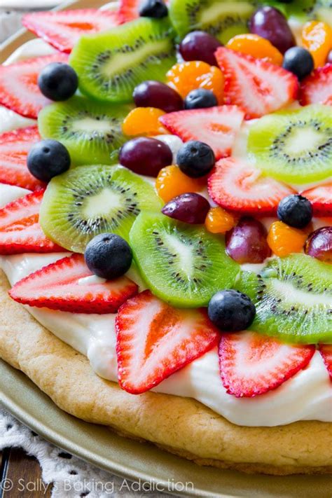 Fruit Pizza Sallys Baking Addiction