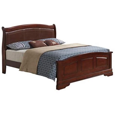 Glory Furniture Louis Phillipe G C Kb King Bed Cherry Fred Meyer