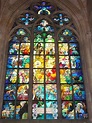Alfonse Mucha's Stained Glass in St. Vitus's Cathedral | Stained glass ...